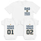 Squad Member 01 and 02 - Baby Gift Set - Baby Bodysuit Gift Set