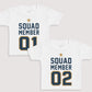 Squad Member 01 and 02 - Baby Gift Set - Baby Bodysuit Gift Set