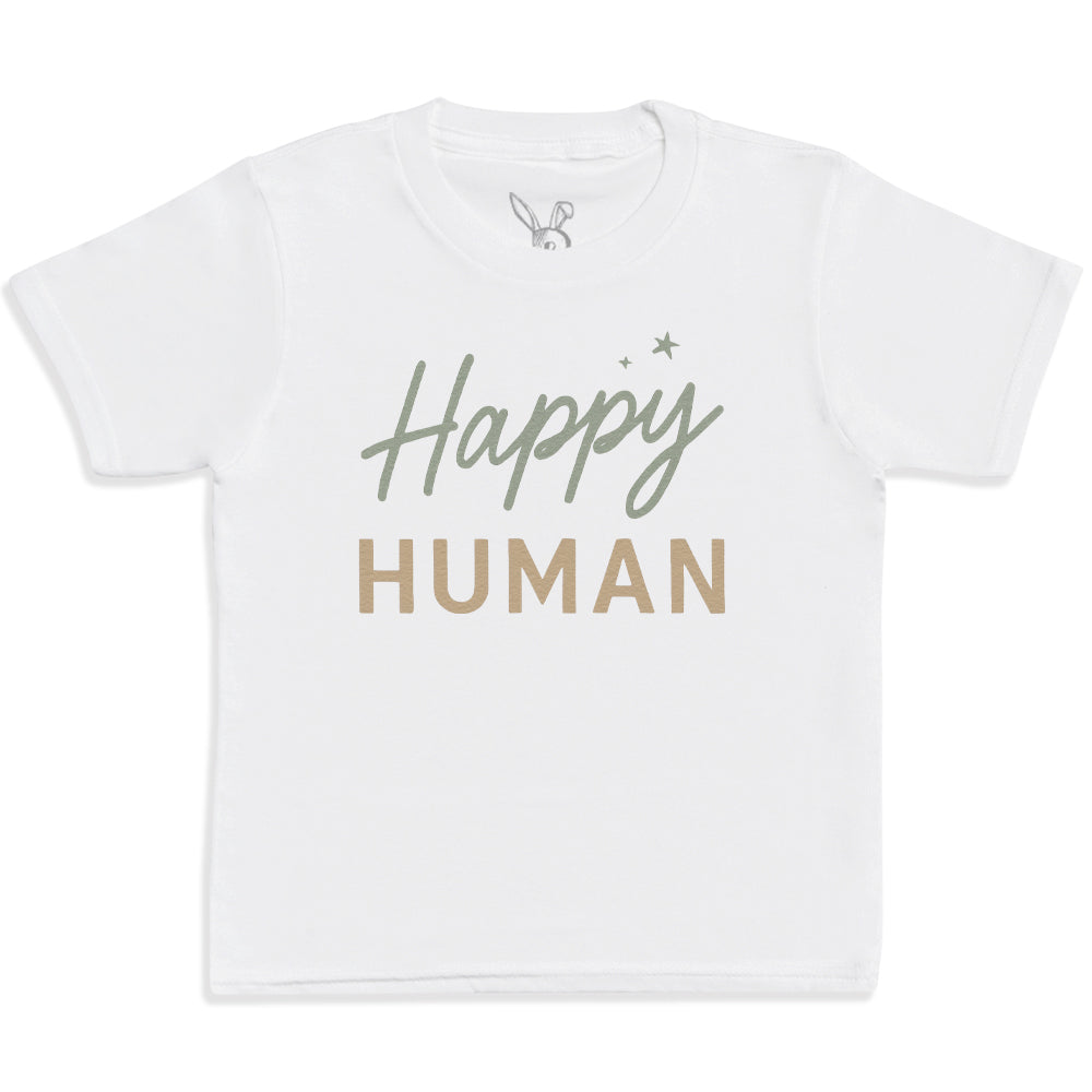 Happy Human - Kids T-Shirt 3 yrs to 14 yrs
