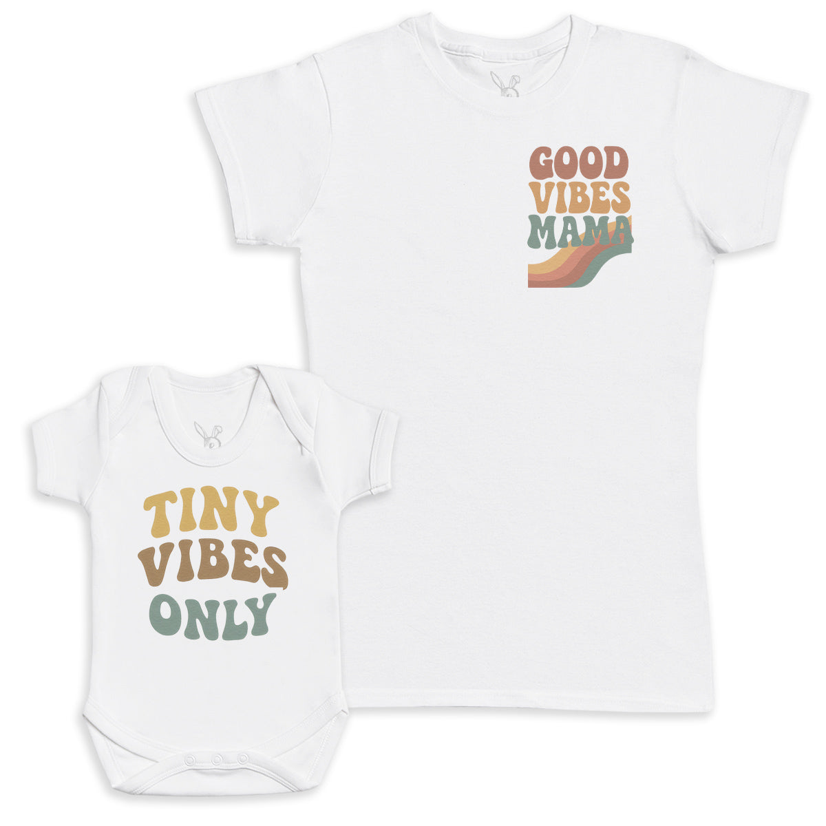 Tiny Vibes Only - Baby Gift Set - Baby Bodysuit Gift Set