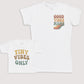 Tiny Vibes Only - Baby Gift Set - Baby Bodysuit Gift Set