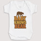 Baby Knows Bear - Baby Gift Set - Baby Bodysuit Gift Set