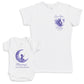 Mummys Little Moonbeam - Baby Gift Set - Baby Bodysuit Gift Set