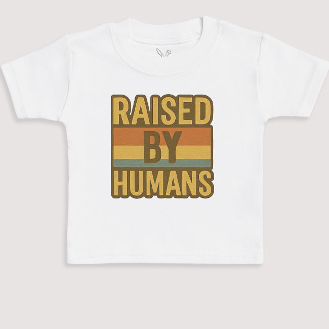 Raised By Humans - Baby Gift Set - Baby Bodysuit Gift Set