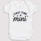 First Time Mini - Baby Gift Set - Baby Bodysuit Gift Set