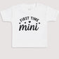First Time Mini - Baby Gift Set - Baby Bodysuit Gift Set