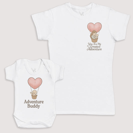 Adventure Buddy - Baby Gift Set - Baby Bodysuit Gift Set