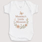 Mummys Little Blossom - Baby Gift Set - Baby Bodysuit Gift Set