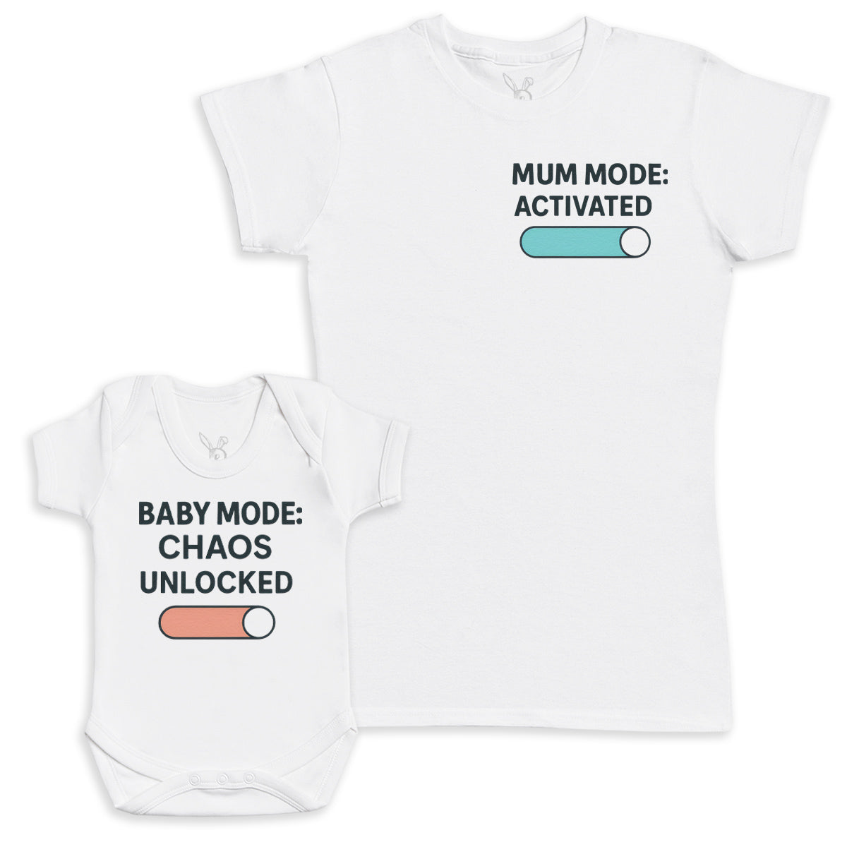 Baby Mode Chaos Unlocked - Baby Gift Set - Baby Bodysuit Gift Set