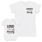 Loud But Thriving - Baby Gift Set - Baby Bodysuit Gift Set