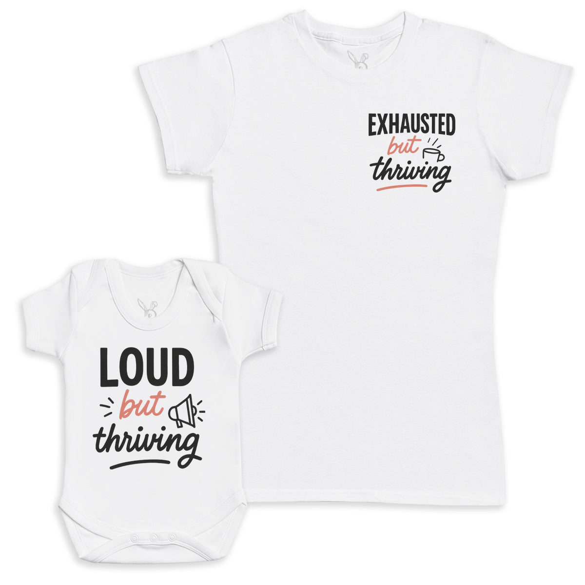 Loud But Thriving - Baby Gift Set - Baby Bodysuit Gift Set