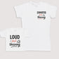Loud But Thriving - Baby Gift Set - Baby Bodysuit Gift Set