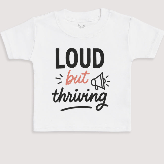 Loud But Thriving - Baby Gift Set - Baby Bodysuit Gift Set