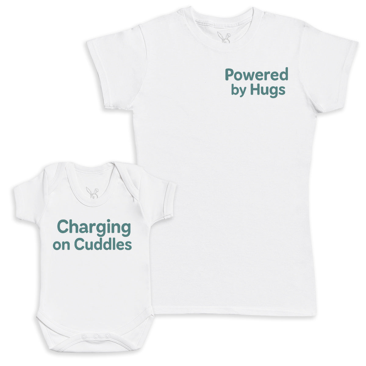 Charging on Cuddles - Baby Gift Set - Baby Bodysuit Gift Set