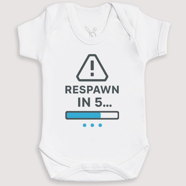 Respawn In 5 - Baby Gift Set - Baby Bodysuit Gift Set