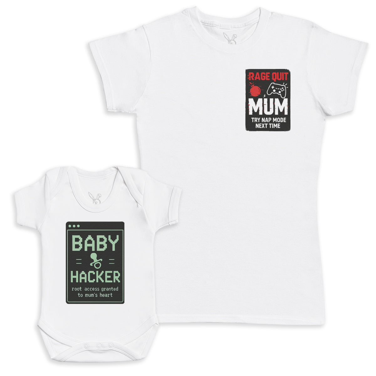 Baby Hacker - Baby Gift Set - Baby Bodysuit Gift Set