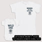 Wild One - Baby Gift Set - Baby Bodysuit Gift Set