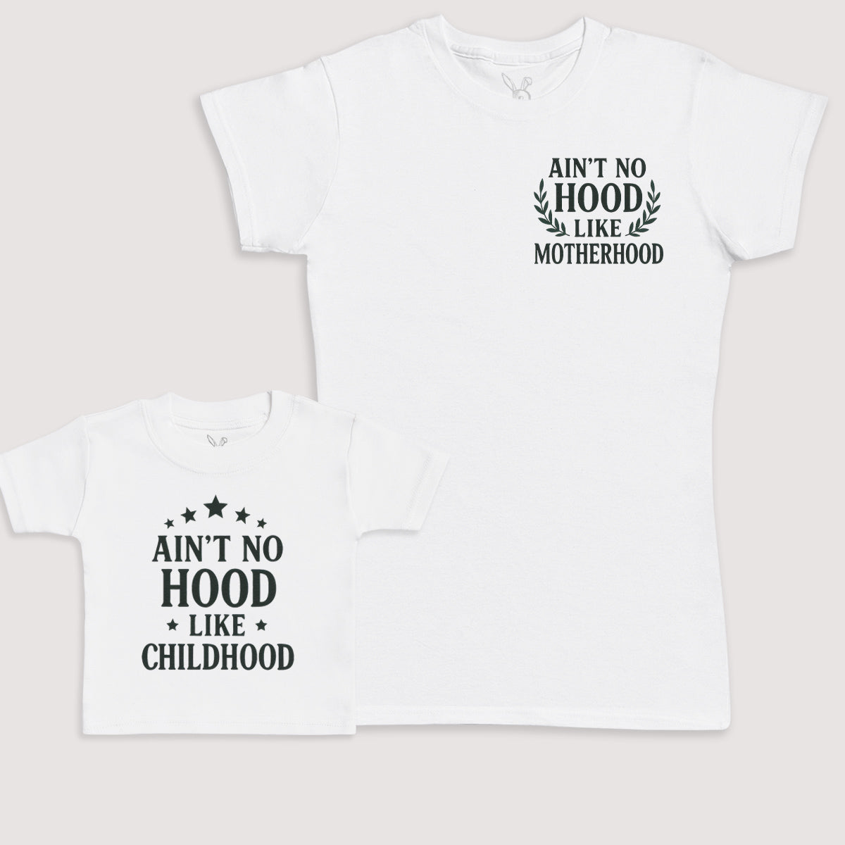 Ain't No Hood Like Child Hood - Baby Gift Set - Baby Bodysuit Gift Set