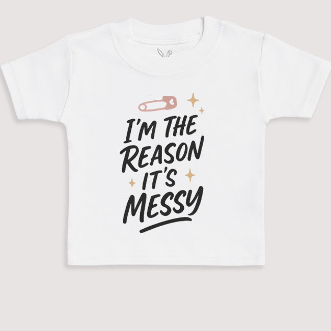 Reason It's Messy - Baby Gift Set - Baby Bodysuit Gift Set