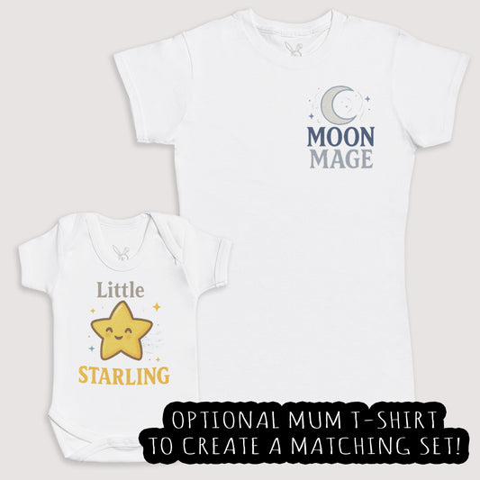 Little Starling - Baby Gift Set - Baby Bodysuit Gift Set