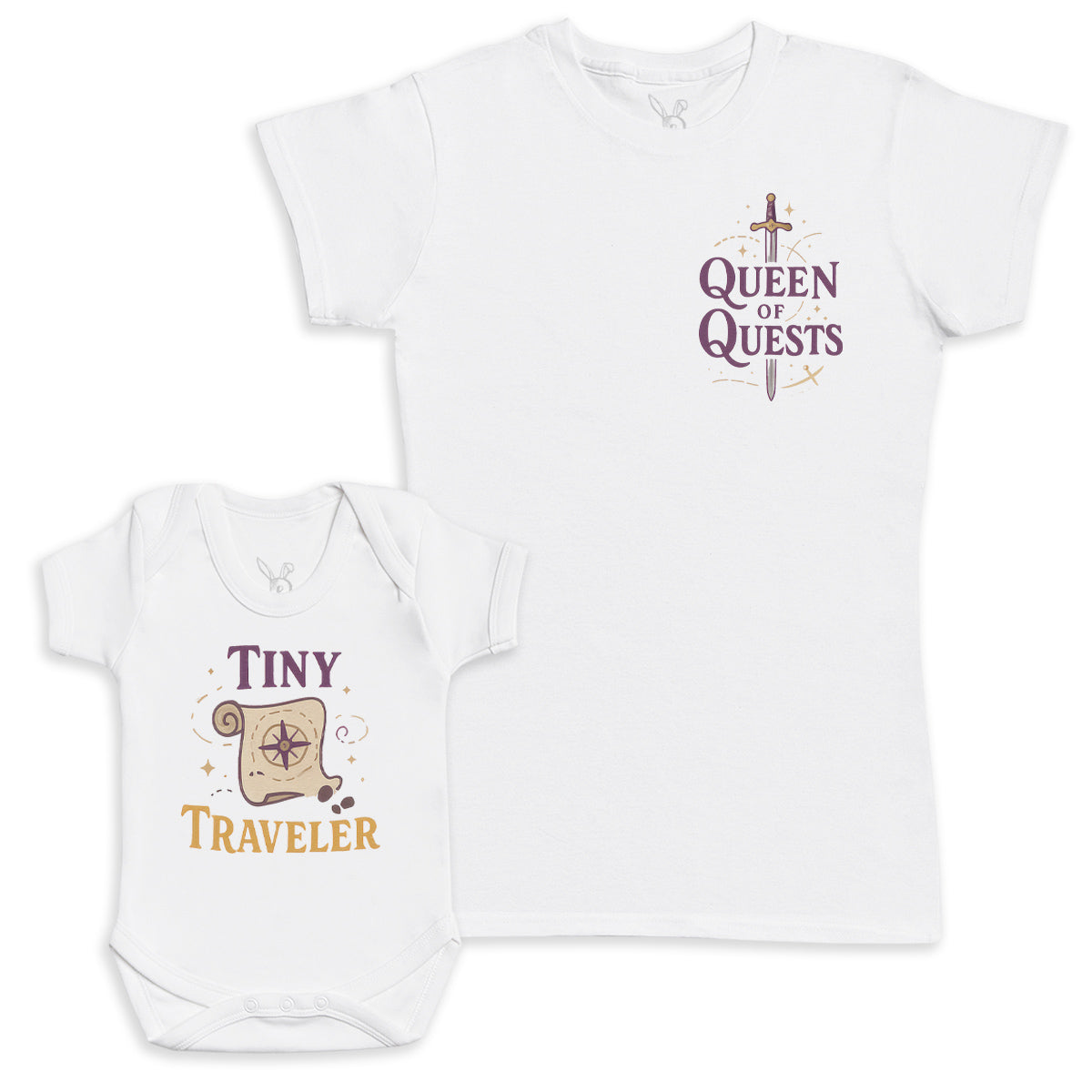 Tiny Traveler - Baby Gift Set - Baby Bodysuit Gift Set