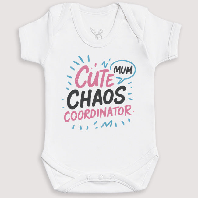 Cute Choas Coordinator - Baby Gift Set - Baby Bodysuit Gift Set