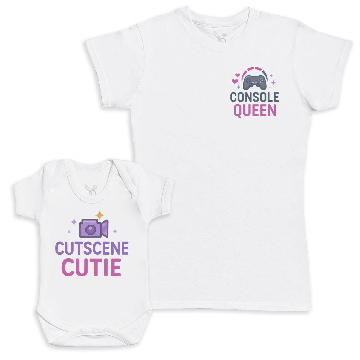 Cutscene Cutie - Baby Gift Set - Baby Bodysuit Gift Set