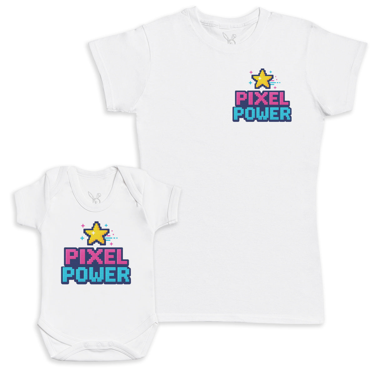 Pixel Power - Baby Gift Set - Baby Bodysuit Gift Set