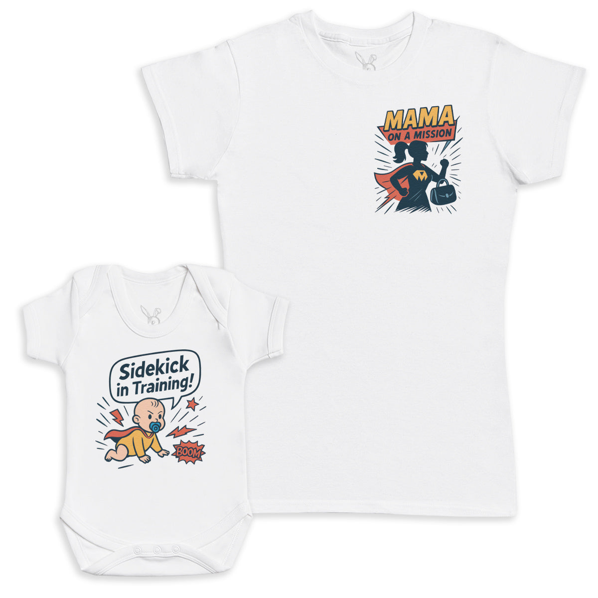 Sidekick In Training - Baby Gift Set - Baby Bodysuit Gift Set