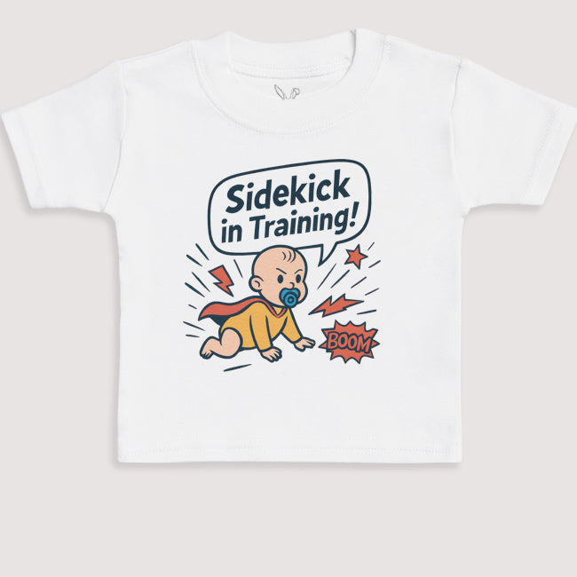 Sidekick In Training - Baby Gift Set - Baby Bodysuit Gift Set
