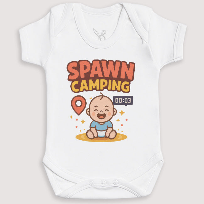Spawn Camping - Baby Gift Set - Baby Bodysuit Gift Set