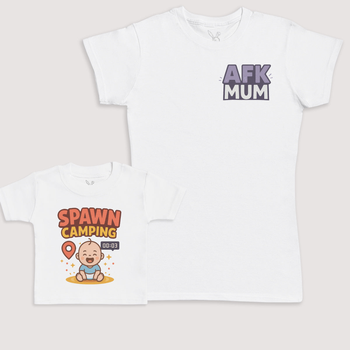 Spawn Camping - Baby Gift Set - Baby Bodysuit Gift Set