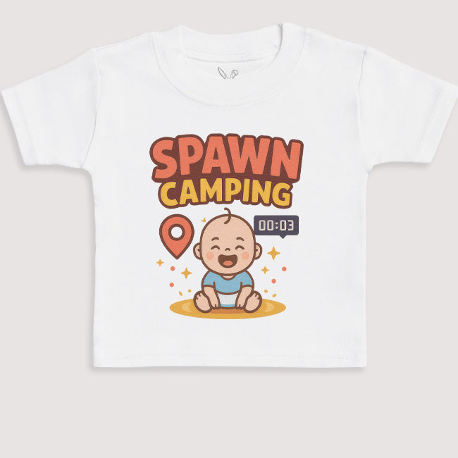 Spawn Camping - Baby Gift Set - Baby Bodysuit Gift Set