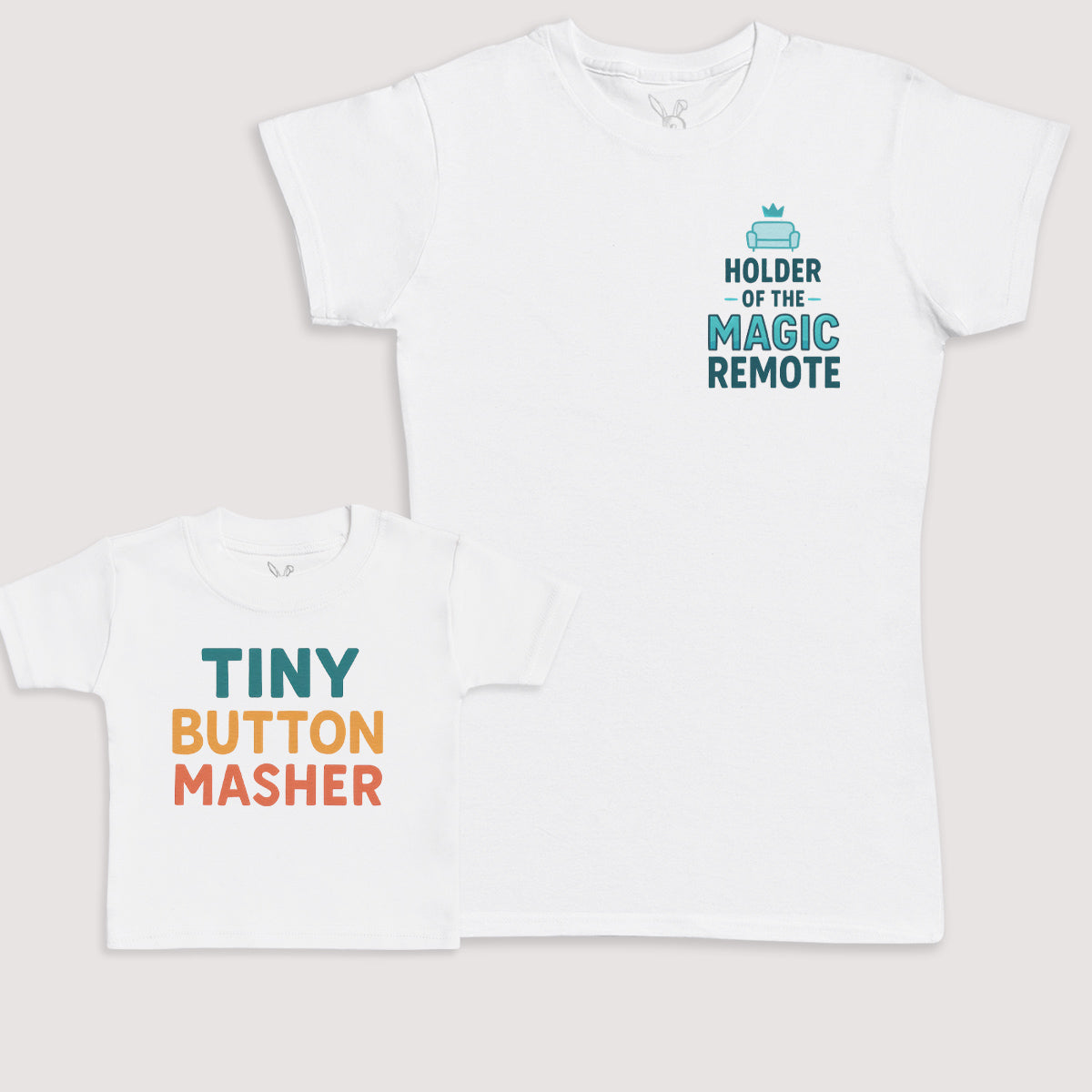 Tiny Button Masher - Baby Gift Set - Baby Bodysuit Gift Set