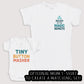 Tiny Button Masher - Baby Gift Set - Baby Bodysuit Gift Set