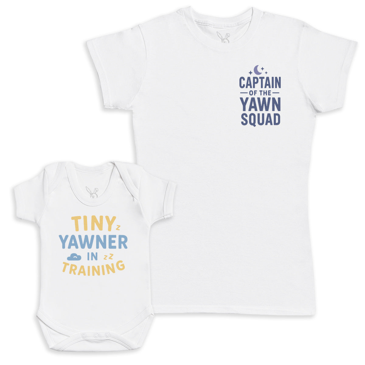 Tiny Yawner In Training - Baby Gift Set - Baby Bodysuit Gift Set
