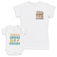 Fueled by Snacks and Screams - Baby Gift Set - Baby Bodysuit Gift Set