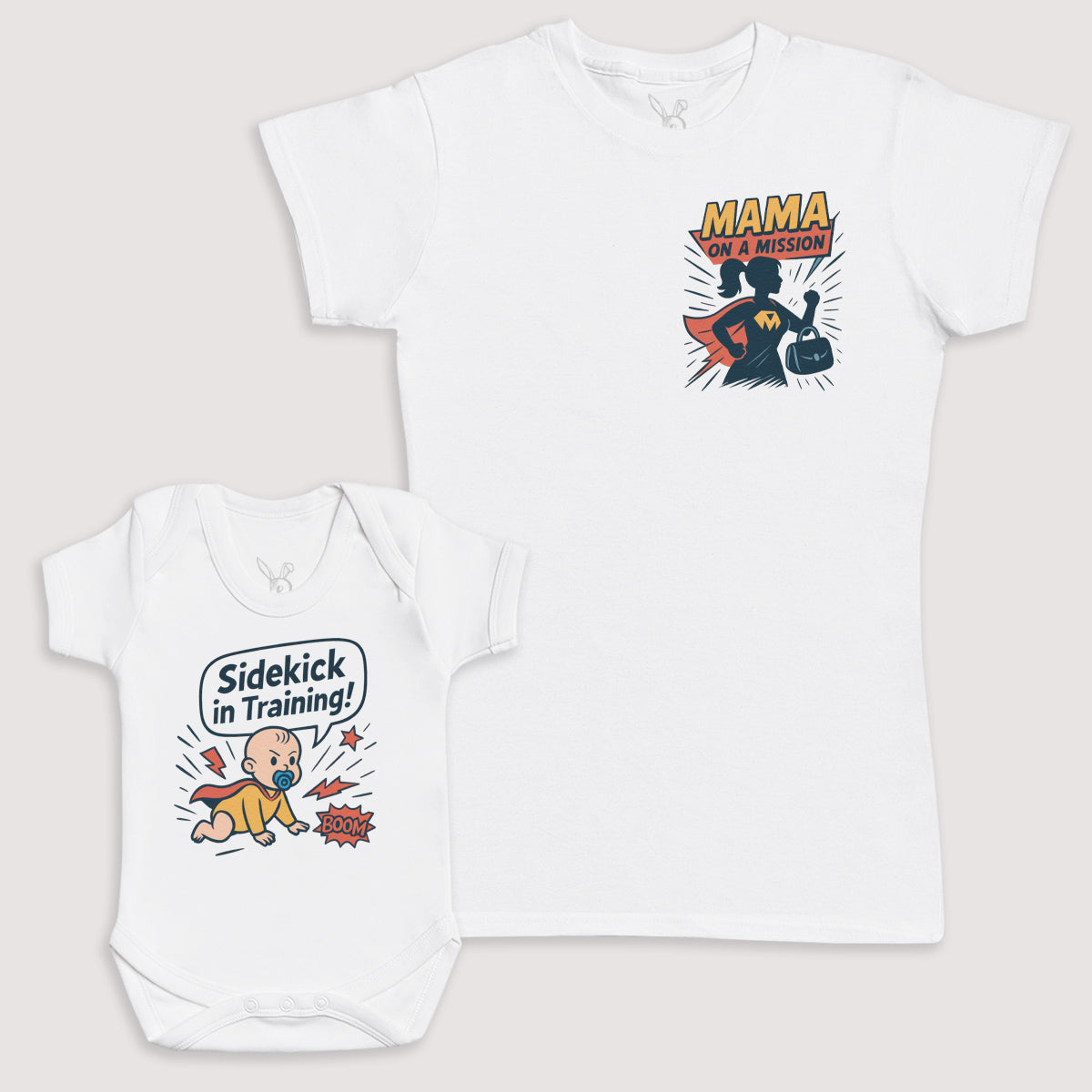 Sidekick In Training - Baby Gift Set - Baby Bodysuit Gift Set