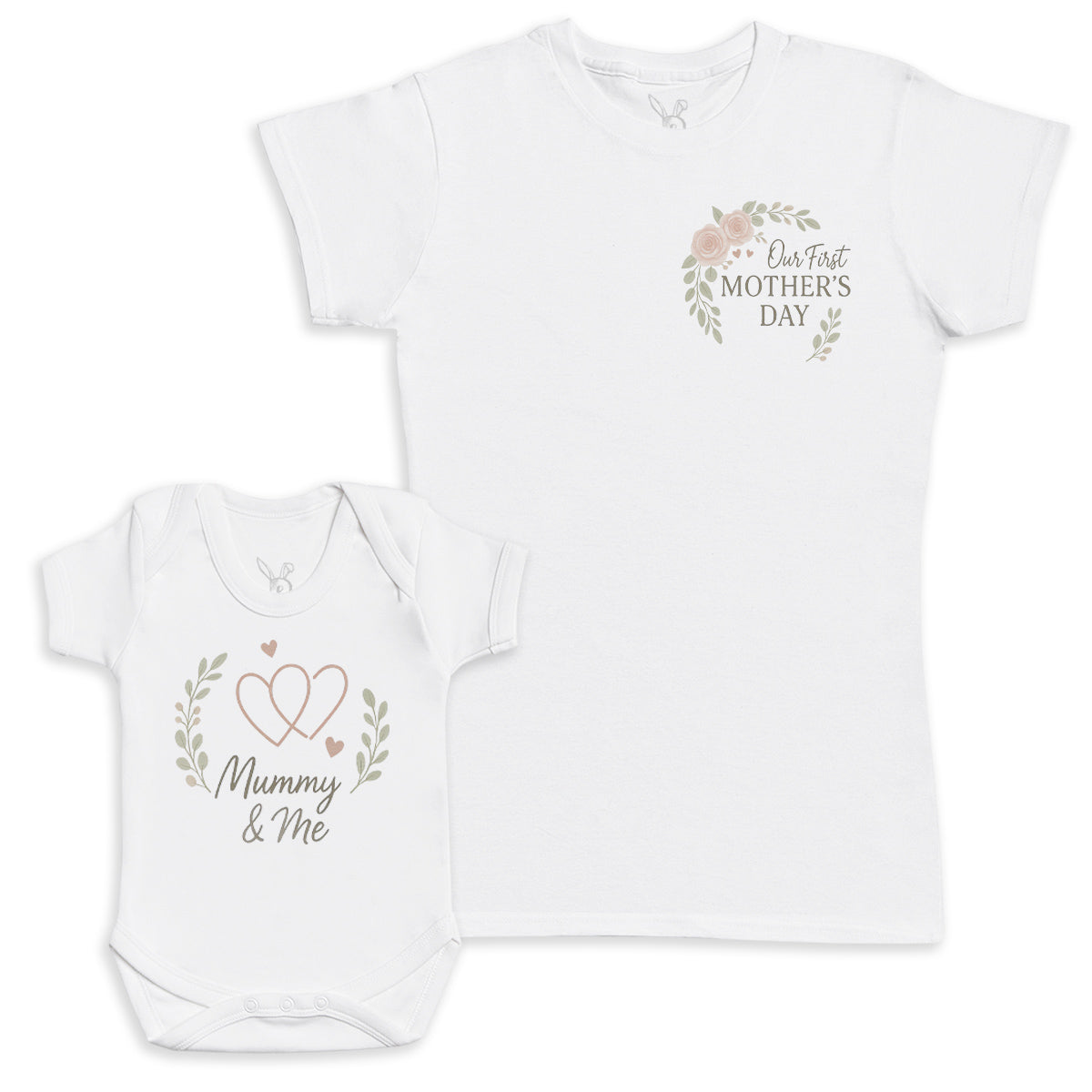 Mummy And Me - Baby Gift Set - Baby Bodysuit Gift Set