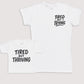 Tired But Thriving - Baby Gift Set - Baby Bodysuit Gift Set
