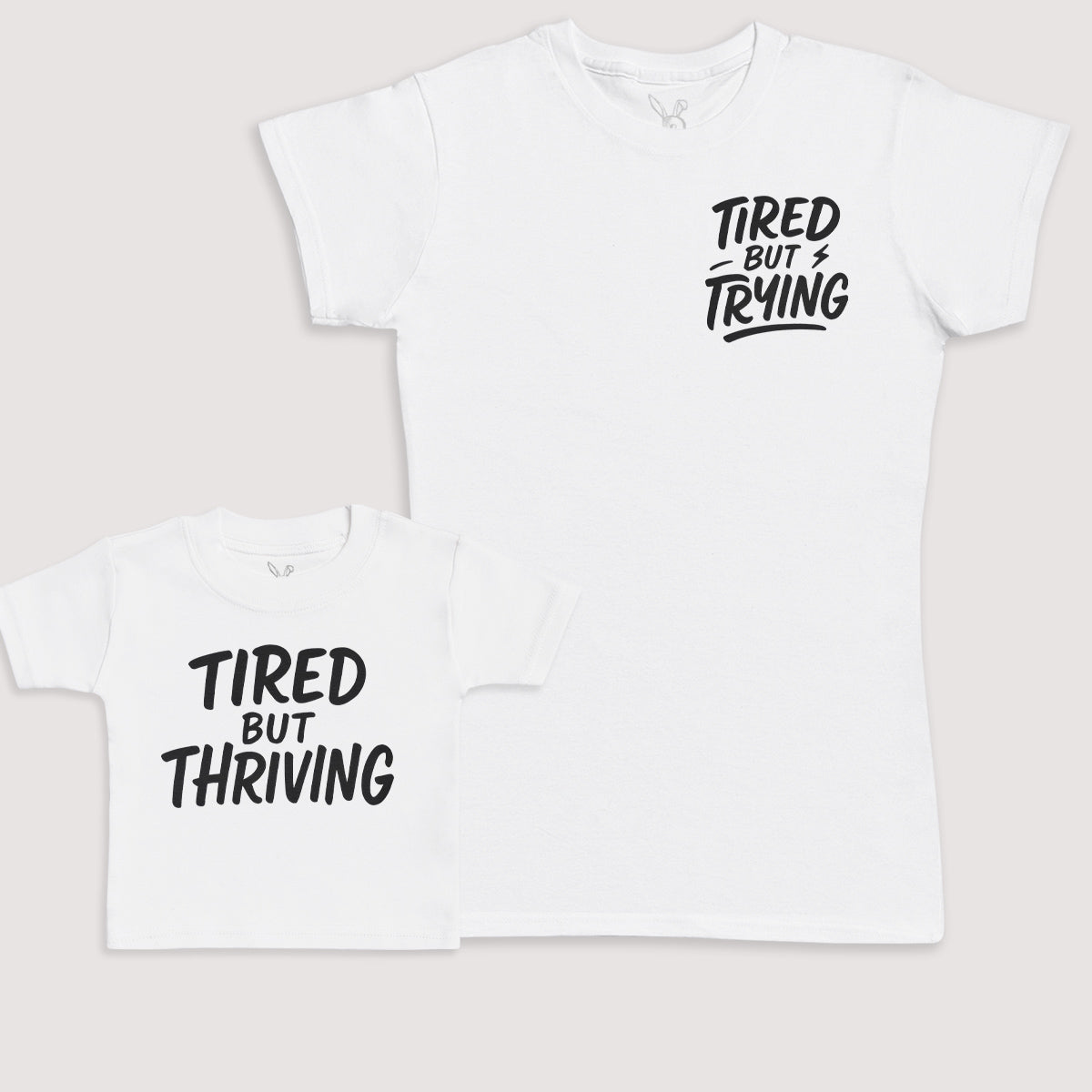 Tired But Thriving - Baby Gift Set - Baby Bodysuit Gift Set