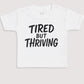 Tired But Thriving - Baby Gift Set - Baby Bodysuit Gift Set