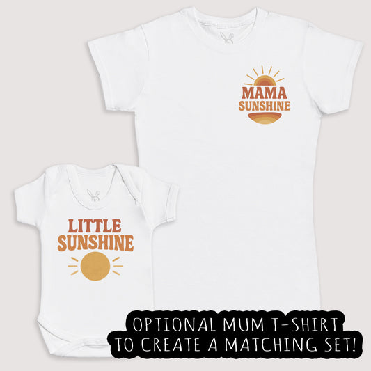 Little Sunshine - Baby Gift Set - Baby Bodysuit Gift Set