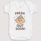 Fresh Out Soon - Baby Gift Set - Baby Bodysuit Gift Set