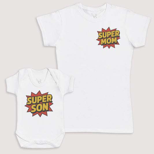 Super Son - Baby Gift Set - Baby Bodysuit Gift Set