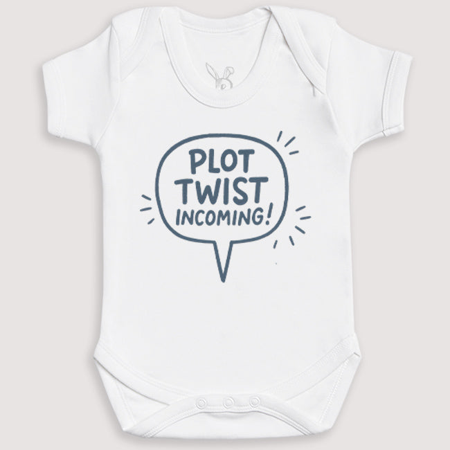 Plot Twist Incoming - Baby Gift Set - Baby Bodysuit Gift Set