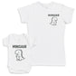 Minisaur - Baby Gift Set - Baby Bodysuit Gift Set