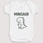 Minisaur - Baby Gift Set - Baby Bodysuit Gift Set