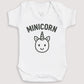 Minicorn - Baby Gift Set - Baby Bodysuit Gift Set