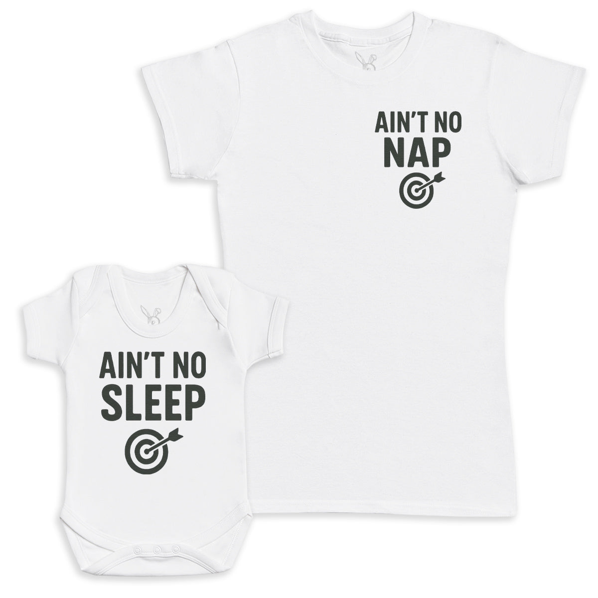 Ain't No Sleep - Baby Gift Set - Baby Bodysuit Gift Set